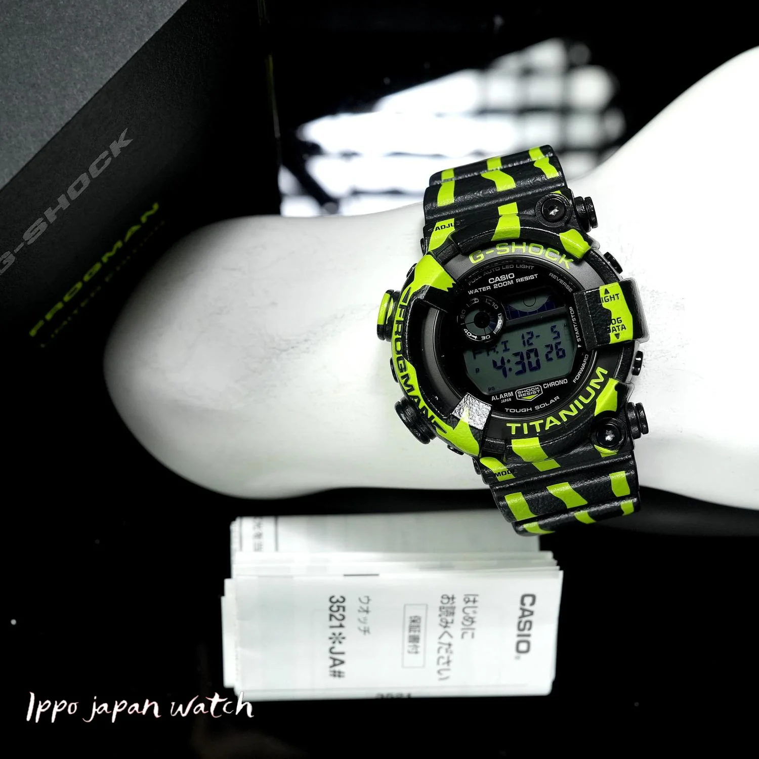 Casio G-SHOCK GW-8200TPF-1JR MASTER OF G "FROGMAN" "Poison Dart Frog" 2025.12.5 release - Image 8
