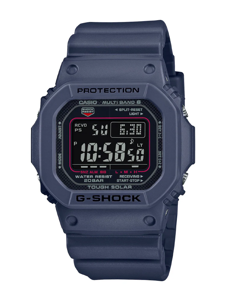 Casio Men's G-SHOCK GW-M5610 Series 20 ATM Water Resistant Solar Radio Watch GW-M5610U-2JF - Image 2