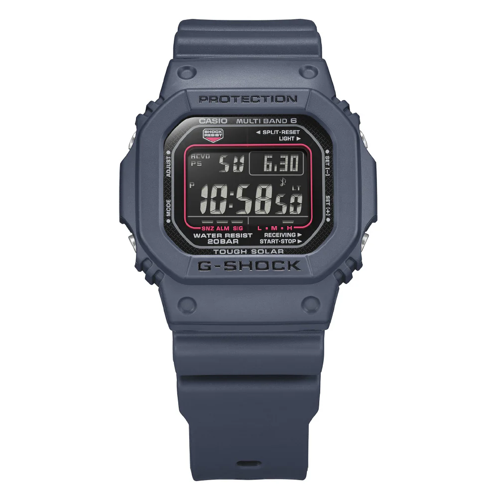 Casio Men's G-SHOCK GW-M5610 Series 20 ATM Water Resistant Solar Radio Watch GW-M5610U-2JF - Image 3