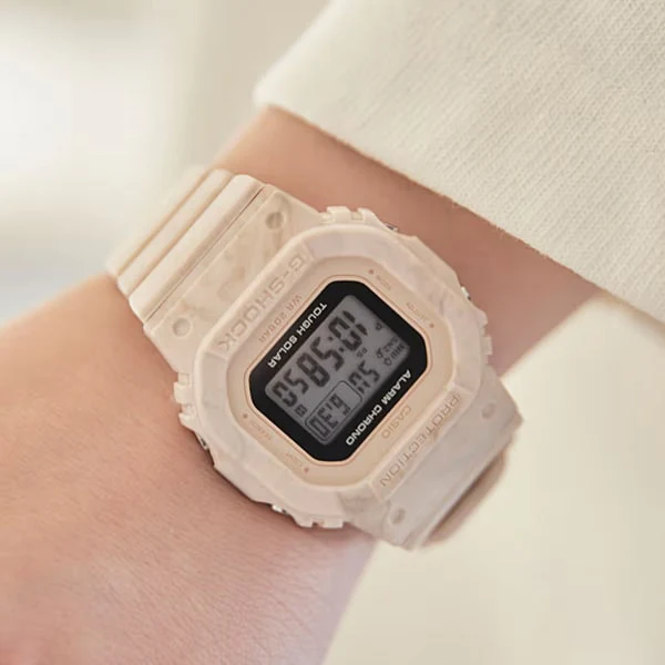 CASIO G-SHOCK "Healing Journey" Pink GMS-S5600RT-4JF Solar Watch - Stylish & Durable Timepiece for Everyday Wear - Image 3