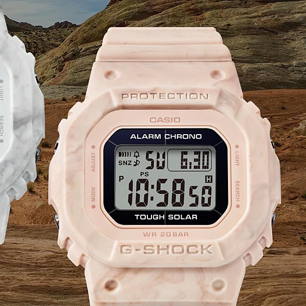 CASIO G-SHOCK "Healing Journey" Pink GMS-S5600RT-4JF Solar Watch - Stylish & Durable Timepiece for Everyday Wear - Image 6