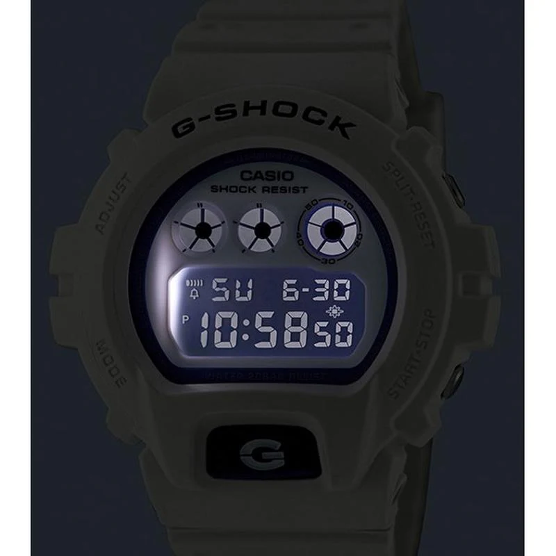 CASIO G-SHOCK Hidden Glow Series White DW-6900HDS-7JF - Image 2