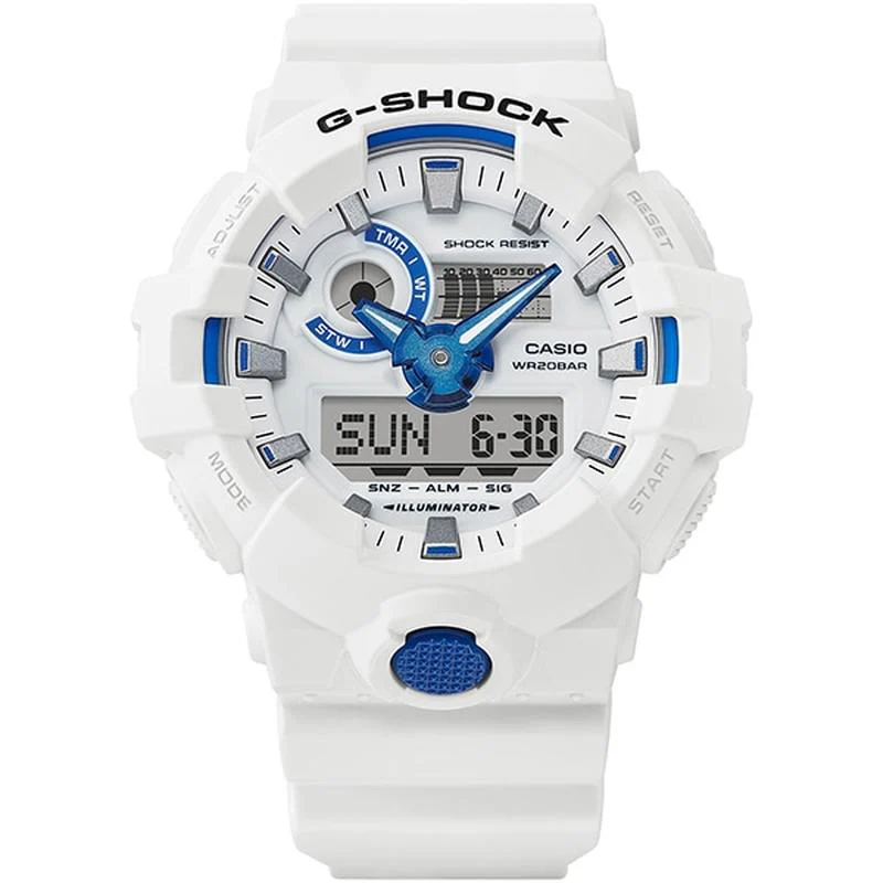 CASIO G-SHOCK Hidden Glow Series White GA-700HDS-7AJF - Image 3