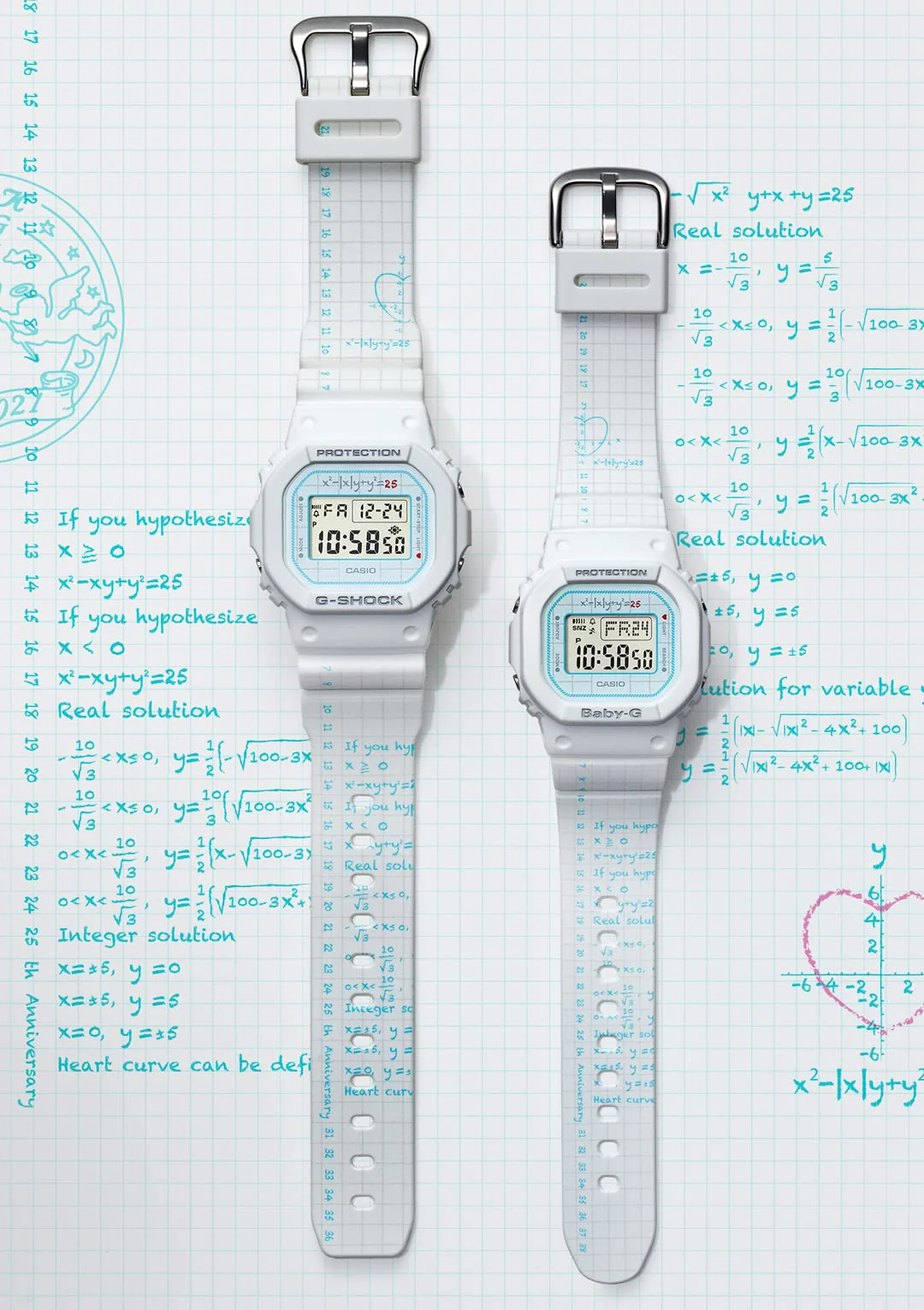 CASIO G-SHOCK LOV-21B-7JR Lover's Collection White Watch - Image 4