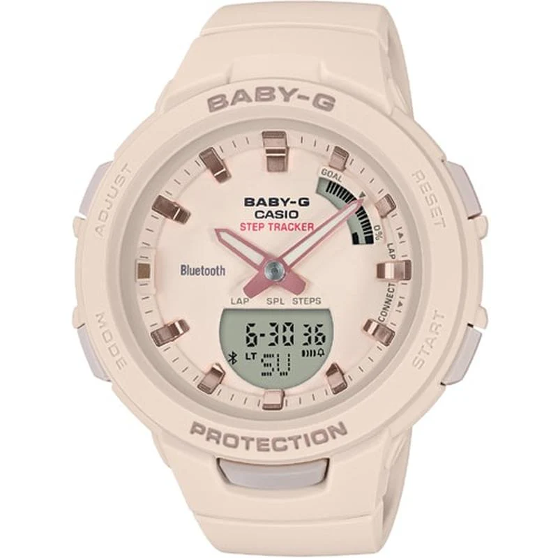 Casio G-SQUAD Women's Steptracker Bluetooth 2018SS 2H Combo Pink BSA-B100-4A1JF