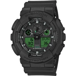 CASIO GA-100BEG-1AJF G-SHOCK Black and Electro Green Shock Resistant LED Backlight Water Resistant Stylish Design - Image 3