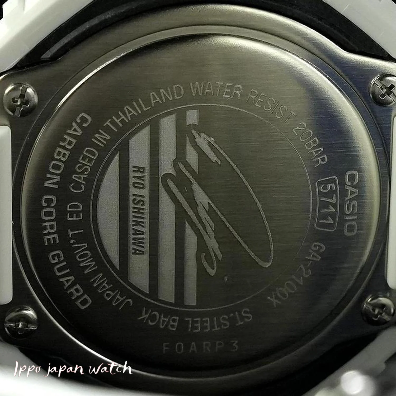 Casio GA-2100RI25-7AJR Carbon Fiber Resin Electric Energy Watch 2025.11 release - Image 6