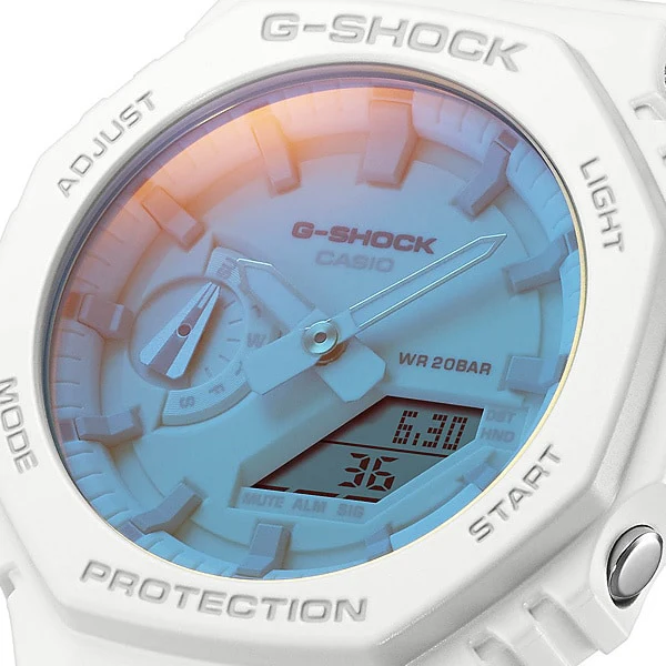 CASIO GA 2100TL 7AJF Men's G SHOCK Beach Time Lapse Watch with Durable Resin Band, Water Resistance, and Stylish Design for Adventure and Everyday Wear - Image 10