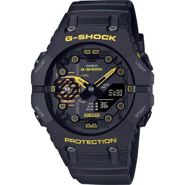 CASIO GA-B001CY-1AJF Bluetooth G-SHOCK Caution Yellow Shock Resistant Solar Powered Stylish Design