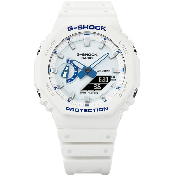 CASIO GA2100HDS7A1JF G-SHOCK HIDDEN GLOW SERIES White GA-2100HDS-7A1JF by CASIO - Stylish, Durable, and Water-Resistant Watch - Image 2