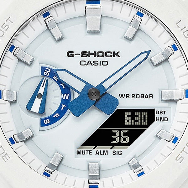 CASIO GA2100HDS7A1JF G-SHOCK HIDDEN GLOW SERIES White GA-2100HDS-7A1JF by CASIO - Stylish, Durable, and Water-Resistant Watch - Image 3