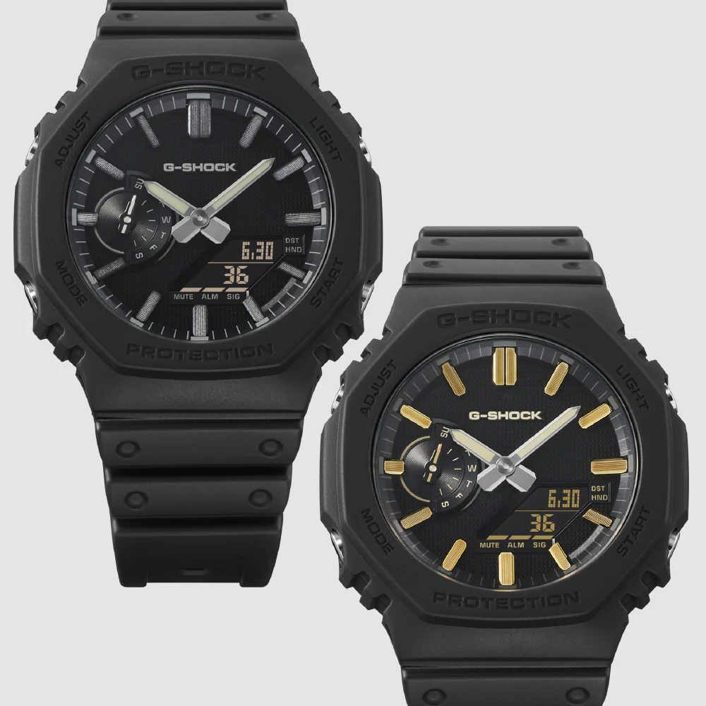 CASIO GA-2100LXB-1A9JF G-SHOCK Luxe Black Stylish Design Shock Resistant Water Resistant Lightweight - Image 4