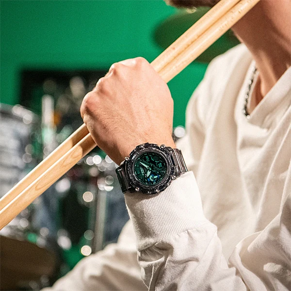 CASIO GA2200SKL8AJF G-SHOCK Sound Wave Series GA-2200SKL-8AJF by CASIO - Durable, Stylish, and Water-Resistant Watch - Image 8