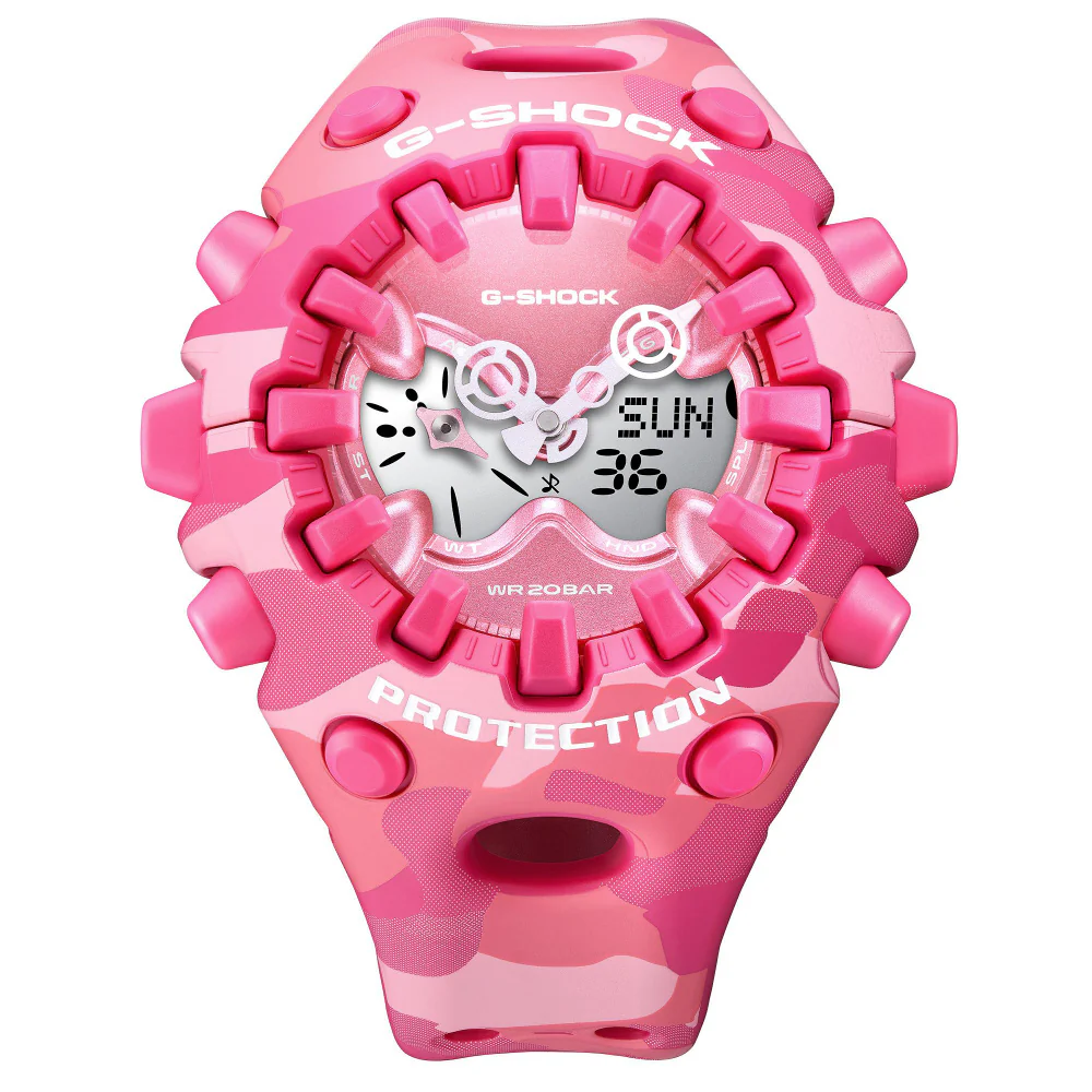 CASIO GAV01CMG4AJF G-SHOCK Color Camo Model Pink Shock Resistant Water Resistant LED Light - Image 2