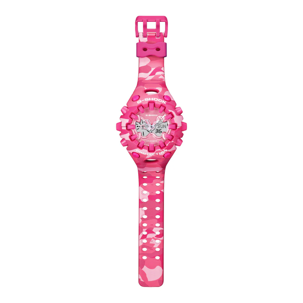 CASIO GAV01CMG4AJF G-SHOCK Color Camo Model Pink Shock Resistant Water Resistant LED Light - Image 3
