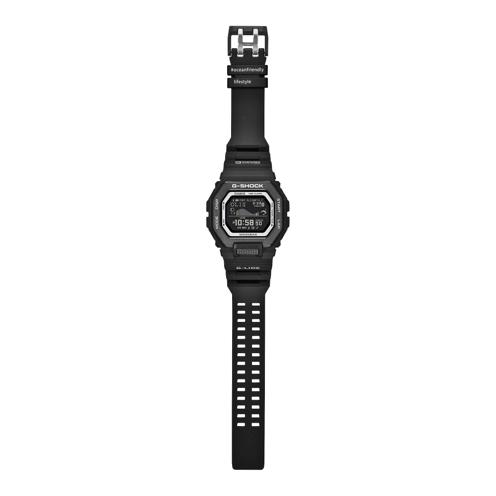 CASIO GBX-100SFJ-1JR Bluetooth G-SHOCK G-LIDE Surfrider Foundation Collaboration Black Water Resistant Shock Resistant - Image 2