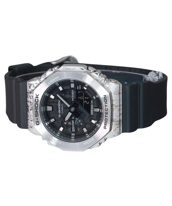 CASIO GM2100GC1AJF G-SHOCK GRUNGE CAMOUFLAGE Series Round Dial GM-2100GC-1AJF - CASIO Durable Watch with Stylish Design and Advanced Features