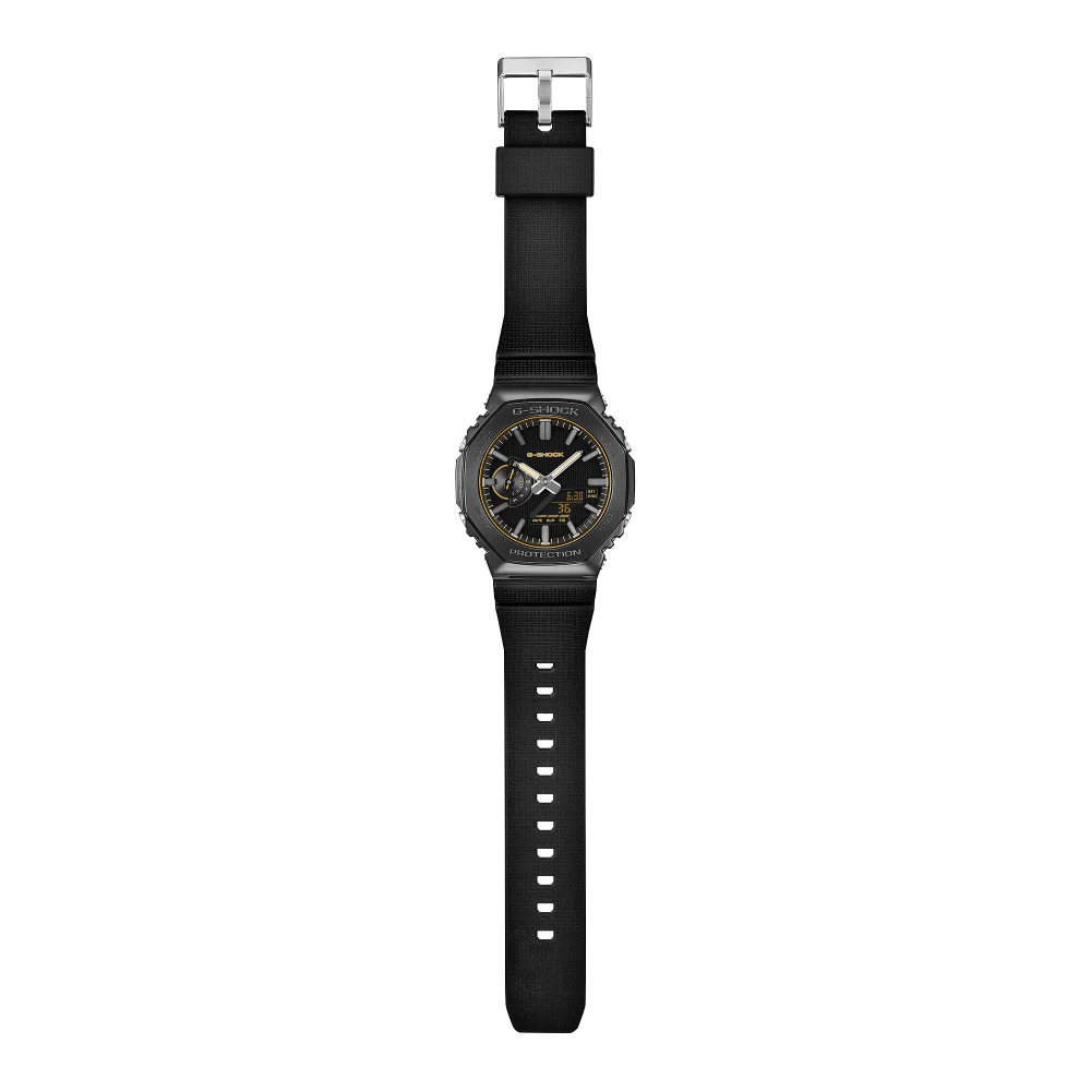 CASIO GM-2100LXB-1A9JF G-SHOCK Luxe Black Metal Bezel Stylish Design Water Resistant Durable Performance - Image 3