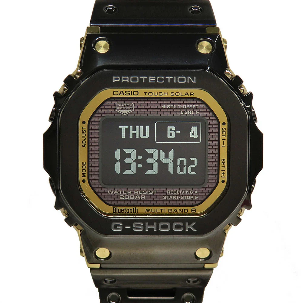 CASIO GMW-BZ5000BD-1JF Stainless Steel Body Bluetooth Connectivity Solar Powered Water Resistant - Image 3
