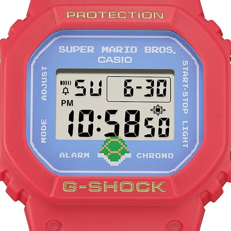 CASIO gshock DW-5600SMB-4JR Super Mario Bros 20ATM watch released November 2022 - Image 3