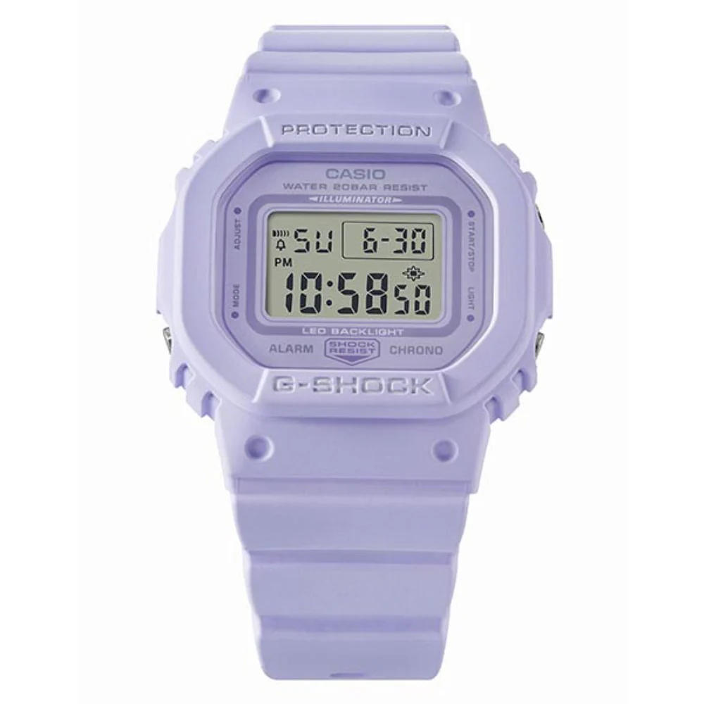 Casio Women's G-SHOCK DW-5600 Compact Slim Model Dusty Lilac GMD-S5600BA-6JF