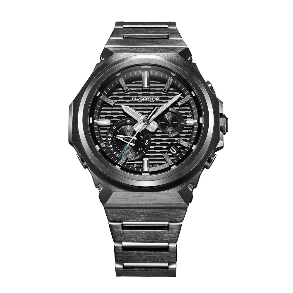 CASIO GST-B1000BD-1AJF Bluetooth Solar Powered G-SHOCK G-STEEL Sleek Style Black IP Model Tough and Stylish Design - Image 2