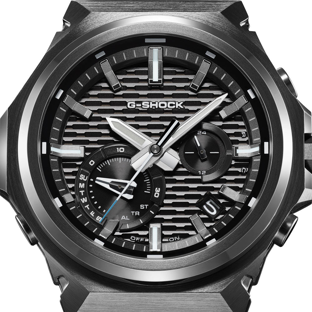 CASIO GST-B1000BD-1AJF Bluetooth Solar Powered G-SHOCK G-STEEL Sleek Style Black IP Model Tough and Stylish Design - Image 3