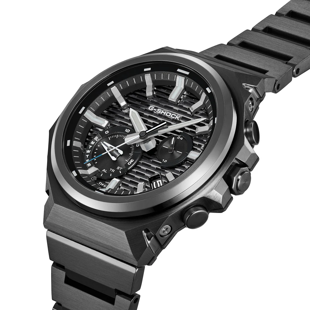 CASIO GST-B1000BD-1AJF Bluetooth Solar Powered G-SHOCK G-STEEL Sleek Style Black IP Model Tough and Stylish Design - Image 4
