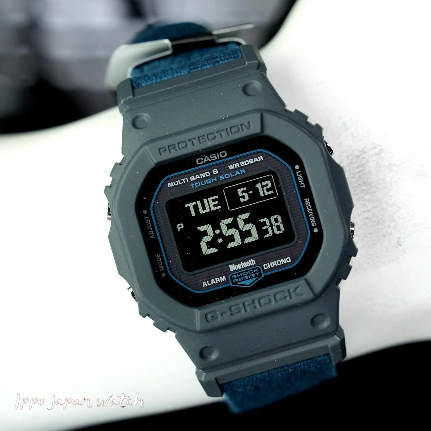 CASIO GW-BX5600CBG-2JR Bluetooth Solar Powered G-SHOCK Eco-Friendly Dark Navy Color Durable Water Resistant - Image 4