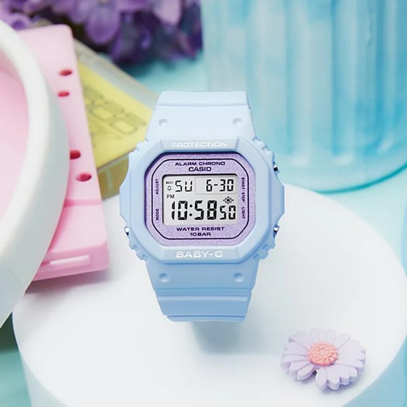 Casio Ladies Baby-G Flower Color Model BGD-565SC-2JF Watch - Image 3