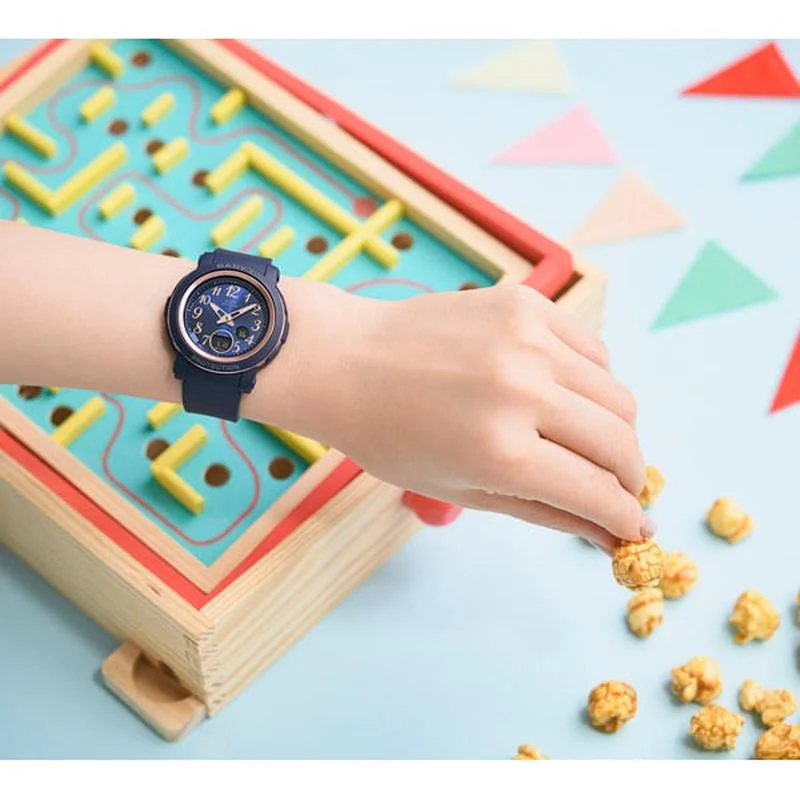 Casio Ladies Baby-G Wide Face BGA-290 Series BGA-290SA-2AJF Watch - Image 2