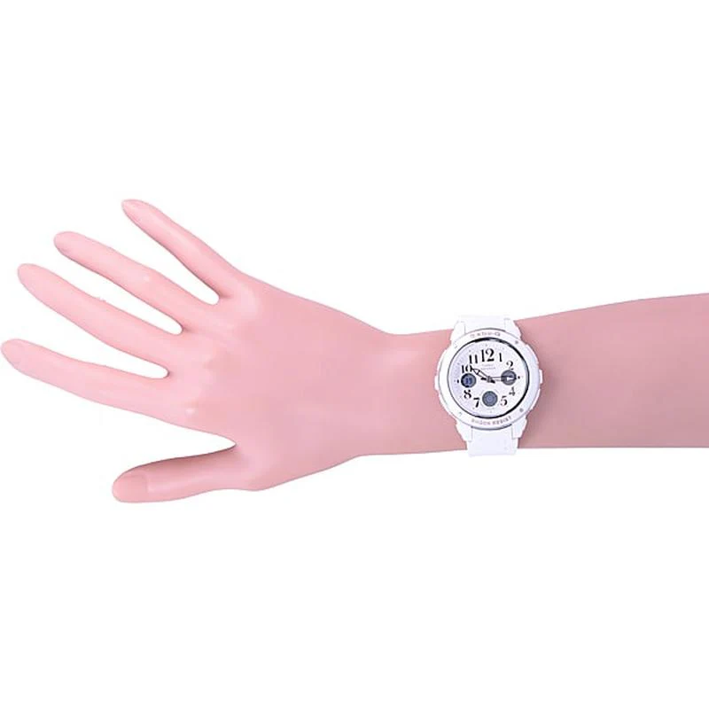 Casio Ladies Elegant Face White Watch BGA-150EF-7BJF - Image 5