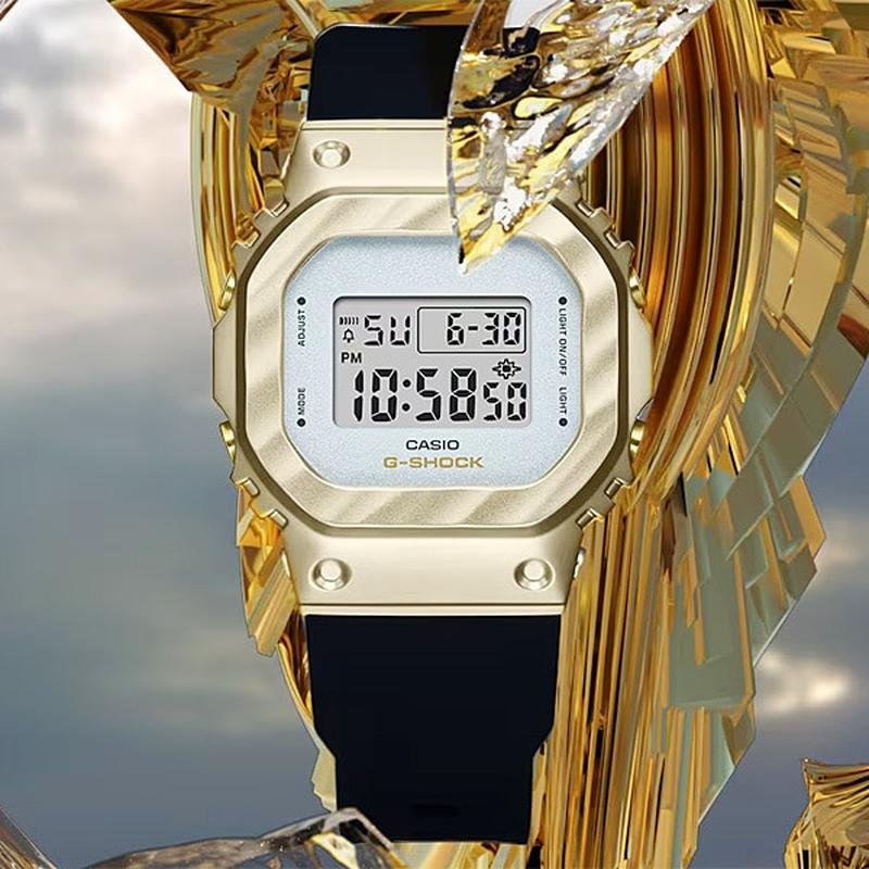 Casio Ladies G-SHOCK Metal Covered Series GM-S5600BC-1JF Watch - Image 3
