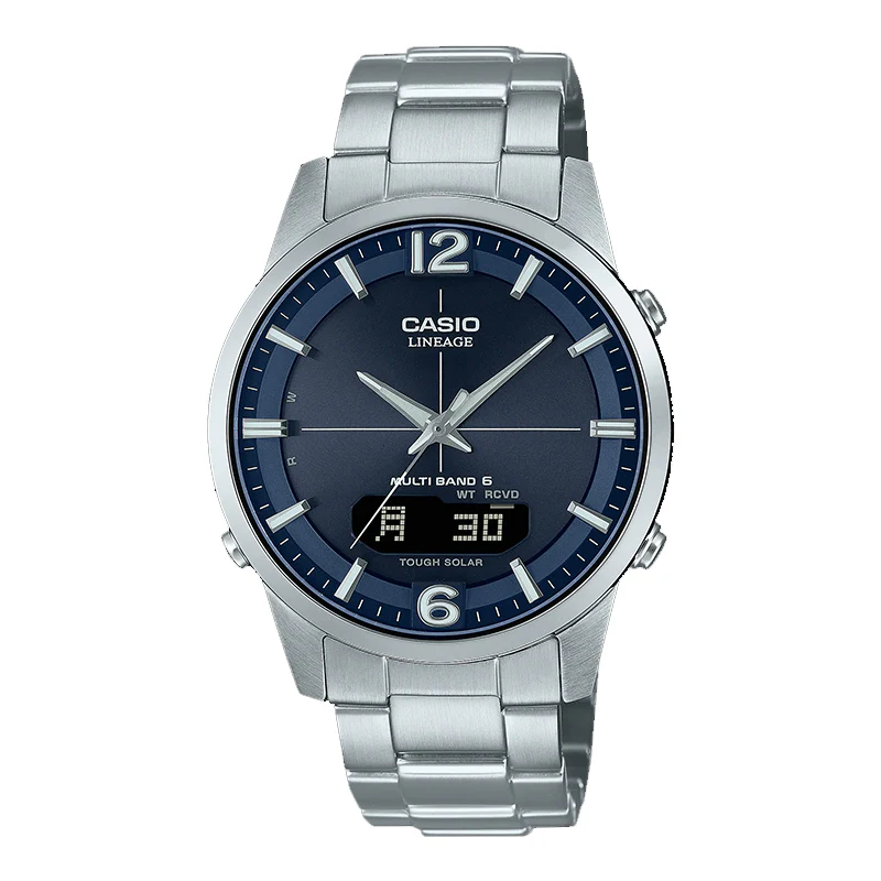 Casio Men's LINEAGE Solar Radio Watch LCW-M170D-2AJF