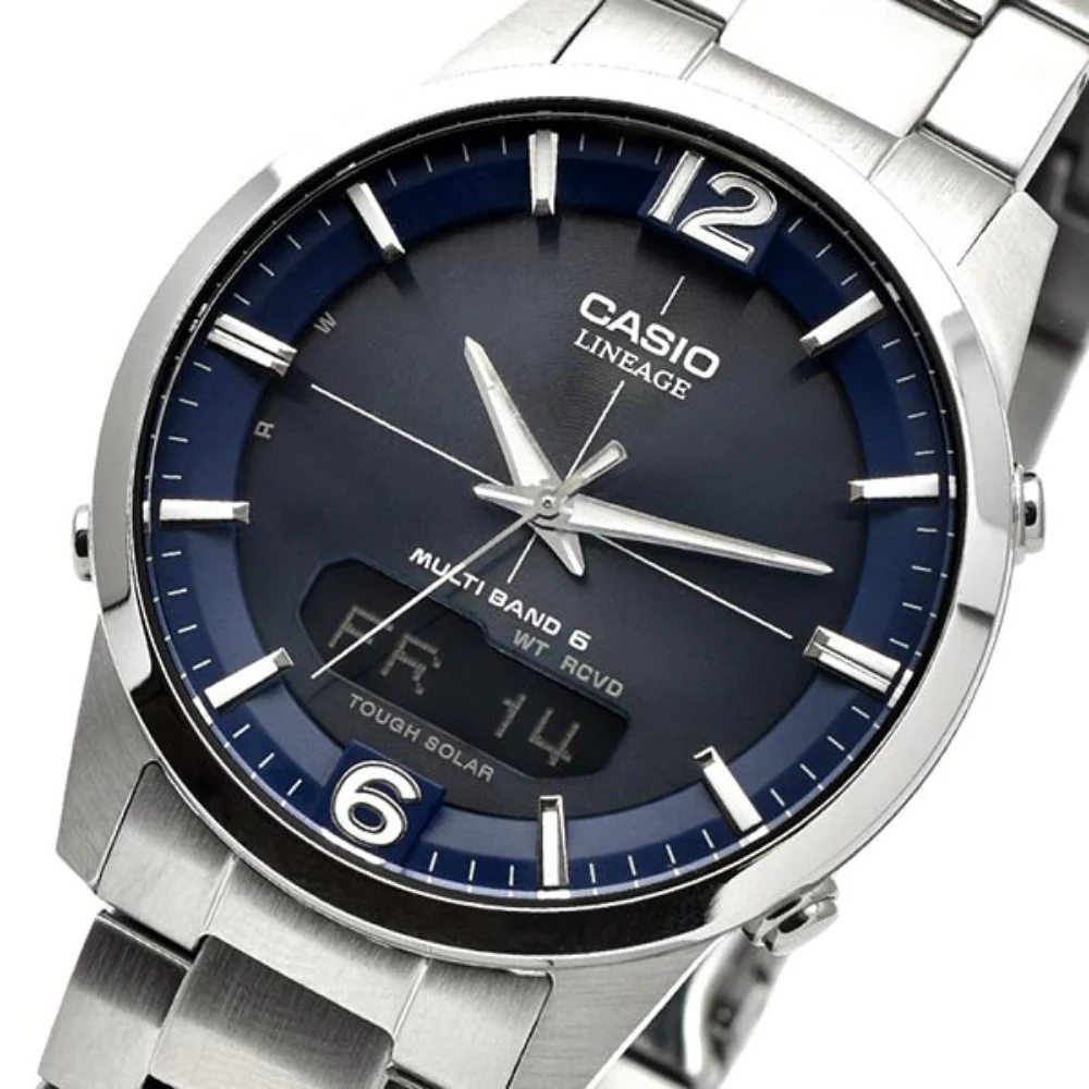 Casio Men's LINEAGE Solar Radio Watch LCW-M170D-2AJF - Image 2
