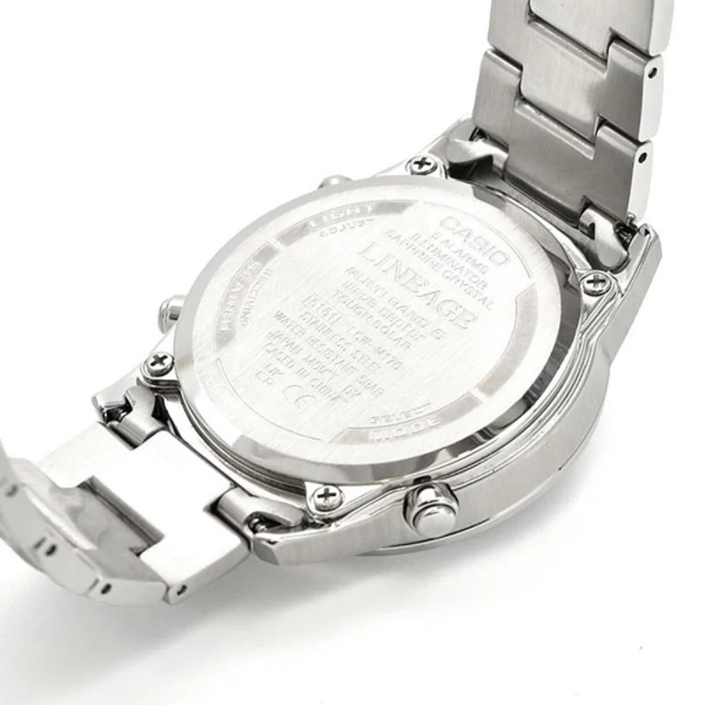 Casio Men's LINEAGE Solar Radio Watch LCW-M170D-2AJF - Image 6