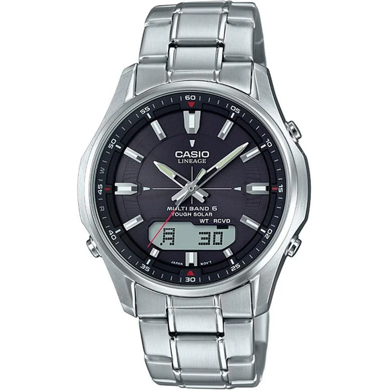 Casio LINEAGE Solar Radio Watch with Easy Adjust Band LCW-M100DE-1AJF