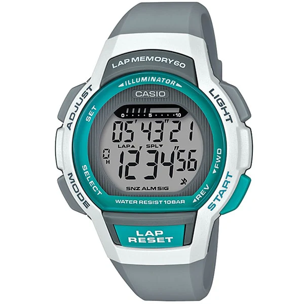 CASIO LWS-1000H-8AJH Women's Digital Watch Water Resistant Lightweight Alarm Features