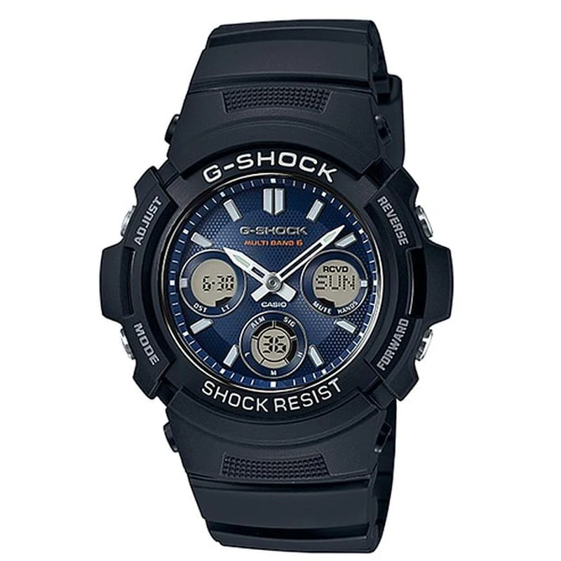 Casio Men's AWG-M100SB-2AJF Solar Diffusion Shade Watch