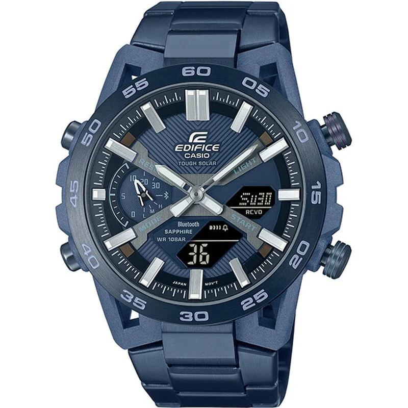 Casio Men's Edifice Sospensione Cool Blue Edition ECB-2000YCB-2AJF