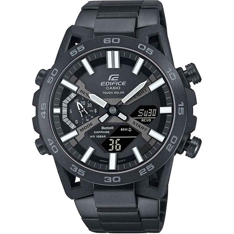 Casio Men's EDIFICE Suspension Arm Design Watch ECB-2000YDC-1BJF
