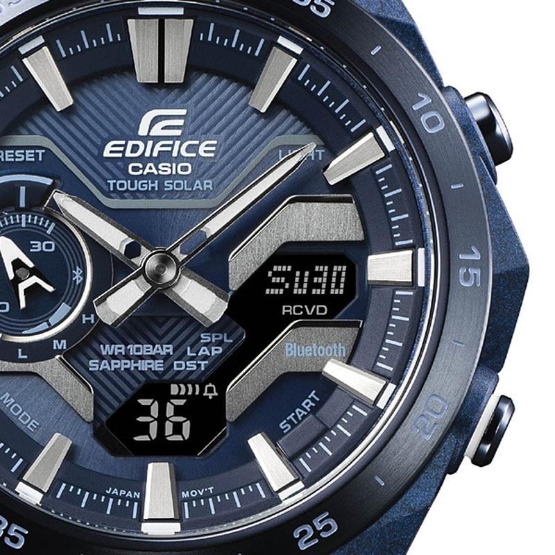 Casio Men's EDIFICE Windflow Cool Blue Edition ECB-2200YCB-2AJF - Image 4