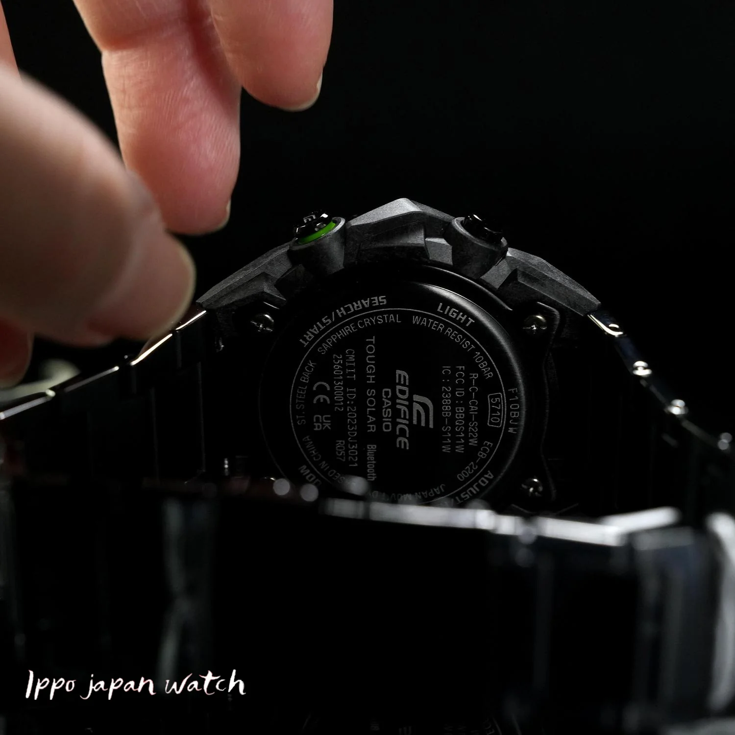 Casio EDIFICE Windflow ECB-2200YRC-1A3JF Men's Watch - Image 3
