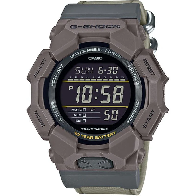 Casio Men's G-SHOCK 10-Year Battery Big Case Series GD-010CE-5JF
