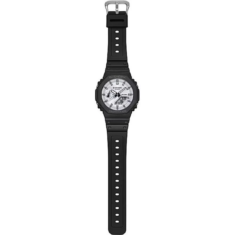 Casio Men's G-SHOCK Black and Brilliant White Series GA-2100WD-1AJF Watch - Image 2