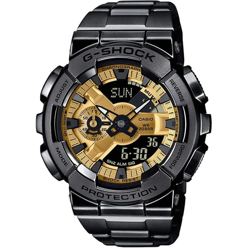 Casio Men's G-SHOCK GM-110D Metal Band GM-110BD-1A9JF
