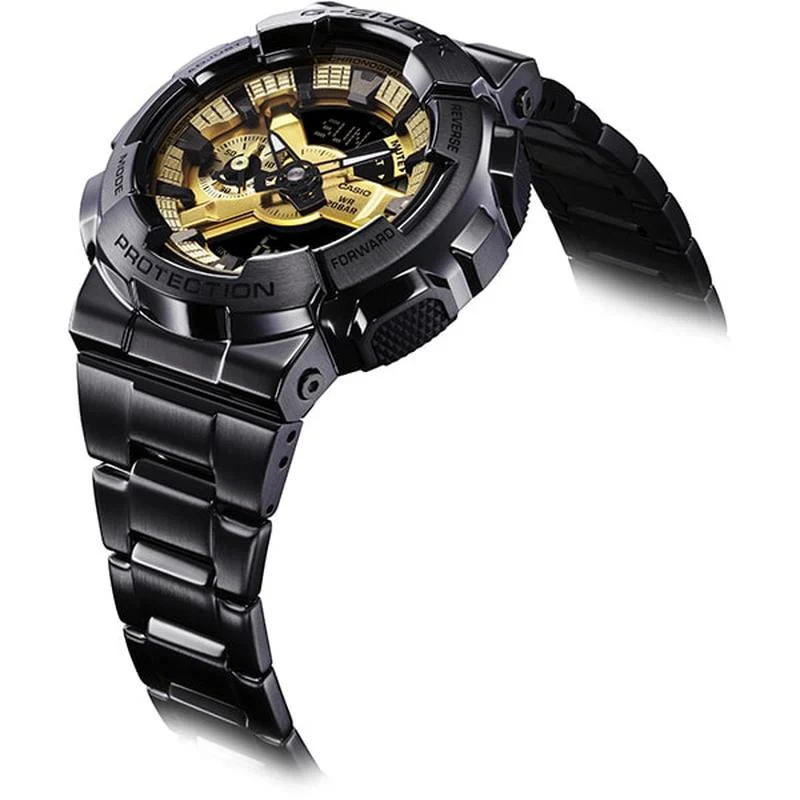 Casio Men's G-SHOCK GM-110D Metal Band GM-110BD-1A9JF - Image 3