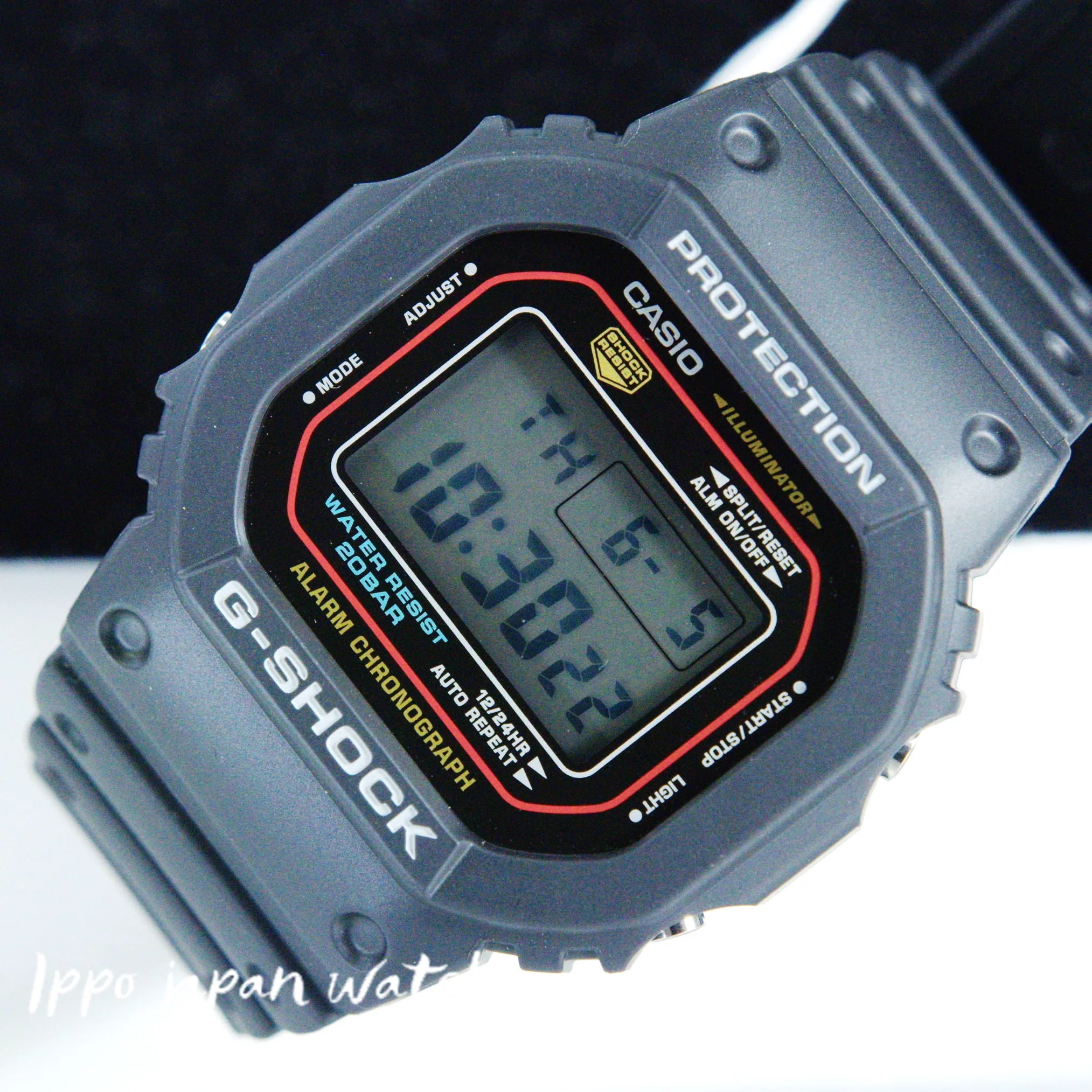 Casio Men's G-SHOCK Iconic Styles DW-5600RL-1JF Watch - Image 5