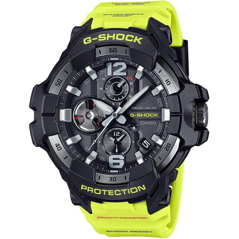 Casio Men's G-Shock Master of G Air GravityMaster in Rescue Yellow GR-B300RY-1A9JF