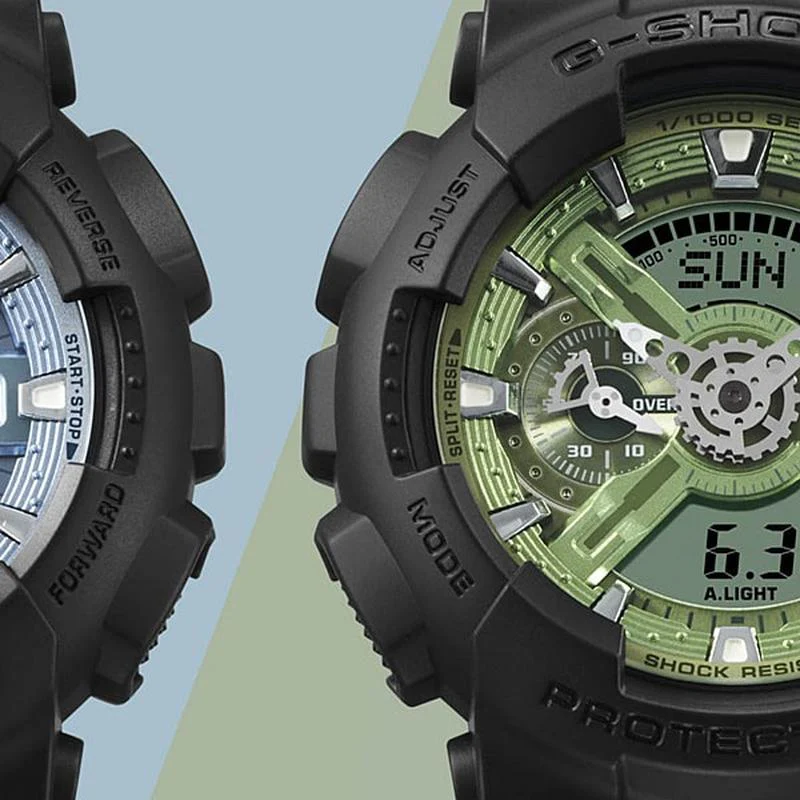 Casio Men's G-SHOCK Metallic Color Dial Series GA-110CD-1A3JF - Image 3